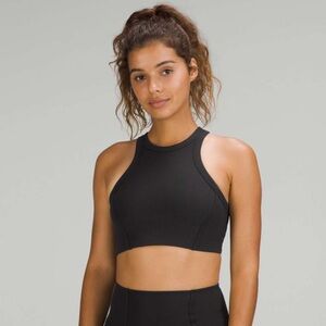 Lululemon Ribbed Nulu High-Neck Yoga Bra